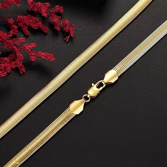 Amazon.com: GOGZBD Snake Jewelry Set for Women Snake  18K Gold Plated Necklace Bracelet Set 6mm Snake Chain Birthday Anniversary Gift